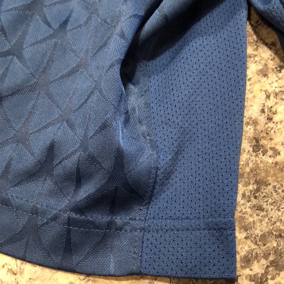 Boys Blue white/Lt. blue basketball shorts - Picture 5 of 6